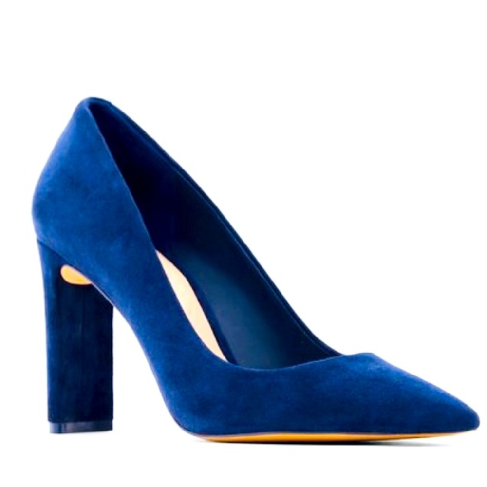 Aldo Febriclya high heel shoe pointy toe dark blue